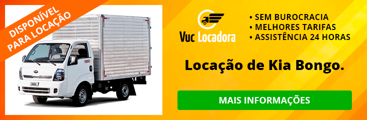 Locação de Kia Bongo em São Paulo